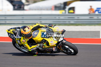 2024-09-22 - Andrea Iannone (ITA) Ducati Panigale V4R, Team Go Eleven during FIM Superbike World Championship Acerbis Italian Round at Cremona Circuit, San Martino del Lago, Italy on September 22, 2024 - ACERBIS ITALIAN ROUND 9 - SUPERBIKE - MOTORS