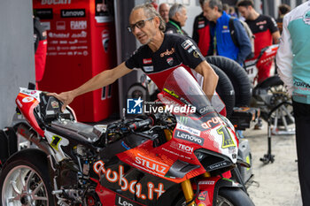 2024-09-20 - Alvaro Bautista (ESP) Ducati Panigale V4R, Aruba.It Racing - Ducati during FIM Superbike World Championship Acerbis Italian Round at Cremona Circuit, San Martino del Lago, Italy on September 20, 2024 - ACERBIS ITALIAN ROUND  - SUPERBIKE - MOTORS