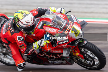 2024-09-20 - Alvaro Bautista (ESP) Ducati Panigale V4R, Aruba.It Racing - Ducati during FIM Superbike World Championship Acerbis Italian Round at Cremona Circuit, San Martino del Lago, Italy on September 20, 2024 - ACERBIS ITALIAN ROUND  - SUPERBIKE - MOTORS