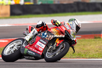 2024-09-20 - Alvaro Bautista (ESP) Ducati Panigale V4R, Aruba.It Racing - Ducati during FIM Superbike World Championship Acerbis Italian Round at Cremona Circuit, San Martino del Lago, Italy on September 20, 2024 - ACERBIS ITALIAN ROUND  - SUPERBIKE - MOTORS