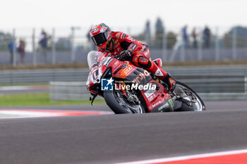 2024-09-20 - Nicolo Bulega (ITA) Ducati Panigale V4R, Aruba.It Racing - Ducati during FIM Superbike World Championship Acerbis Italian Round at Cremona Circuit, San Martino del Lago, Italy on September 20, 2024 - ACERBIS ITALIAN ROUND  - SUPERBIKE - MOTORS