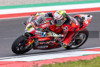 2024-09-20 - Alvaro Bautista (ESP) Ducati Panigale V4R, Aruba.It Racing - Ducati during FIM Superbike World Championship Acerbis Italian Round at Cremona Circuit, San Martino del Lago, Italy on September 20, 2024 - ACERBIS ITALIAN ROUND  - SUPERBIKE - MOTORS