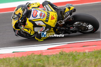 2024-09-20 - Andrea Iannone (ITA) Ducati Panigale V4R, Team Go Eleven during FIM Superbike World Championship Acerbis Italian Round at Cremona Circuit, San Martino del Lago, Italy on September 20, 2024 - ACERBIS ITALIAN ROUND  - SUPERBIKE - MOTORS