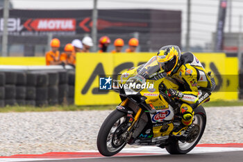 2024-09-20 - Andrea Iannone (ITA) Ducati Panigale V4R, Team Go Eleven during FIM Superbike World Championship Acerbis Italian Round at Cremona Circuit, San Martino del Lago, Italy on September 20, 2024 - ACERBIS ITALIAN ROUND  - SUPERBIKE - MOTORS