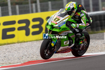 2024-09-20 - Axel Bassani (ITA) Kawasaki ZX-10RR, Kawasaki Racing Team WorldSBK during FIM Superbike World Championship Acerbis Italian Round at Cremona Circuit, San Martino del Lago, Italy on September 20, 2024 - ACERBIS ITALIAN ROUND  - SUPERBIKE - MOTORS