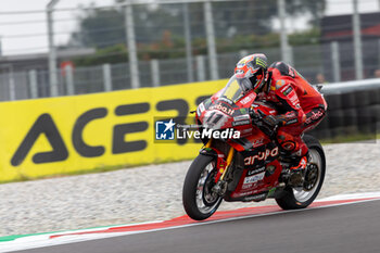 2024-09-20 - Nicolo Bulega (ITA) Ducati Panigale V4R, Aruba.It Racing - Ducati during FIM Superbike World Championship Acerbis Italian Round at Cremona Circuit, San Martino del Lago, Italy on September 20, 2024 - ACERBIS ITALIAN ROUND  - SUPERBIKE - MOTORS