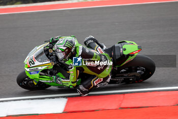 2024-09-20 - Alex Lowes (GBR) Kawasaki ZX-10RR, Kawasaki Racing Team WorldSBK during FIM Superbike World Championship Acerbis Italian Round at Cremona Circuit, San Martino del Lago, Italy on September 20, 2024 - ACERBIS ITALIAN ROUND  - SUPERBIKE - MOTORS