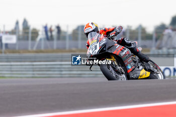 2024-09-20 - Danilo Petrucci (ITA) Ducati Panigale V4R, Barni Spark Racing Team during FIM Superbike World Championship Acerbis Italian Round at Cremona Circuit, San Martino del Lago, Italy on September 20, 2024 - ACERBIS ITALIAN ROUND  - SUPERBIKE - MOTORS