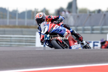 2024-09-20 - Iker Lecuona (ITA) Honda CBR1000 RR-R, Team HRC during FIM Superbike World Championship Acerbis Italian Round at Cremona Circuit, San Martino del Lago, Italy on September 20, 2024 - ACERBIS ITALIAN ROUND  - SUPERBIKE - MOTORS