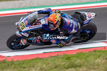 2024-09-20 - Andrea Locatelli (ITA) Yamaha YZF R1, Pata Prometeon Yamaha during FIM Superbike World Championship Acerbis Italian Round at Cremona Circuit, San Martino del Lago, Italy on September 20, 2024 - ACERBIS ITALIAN ROUND  - SUPERBIKE - MOTORS