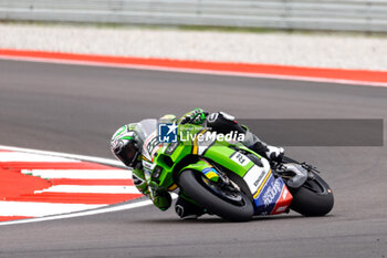 2024-09-20 - Alex Lowes (GBR) Kawasaki ZX-10RR, Kawasaki Racing Team WorldSBK during FIM Superbike World Championship Acerbis Italian Round at Cremona Circuit, San Martino del Lago, Italy on September 20, 2024 - ACERBIS ITALIAN ROUND  - SUPERBIKE - MOTORS