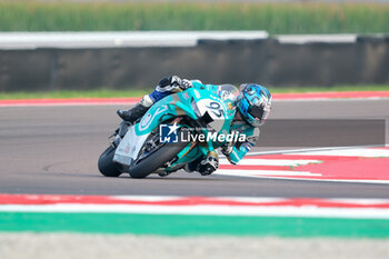 2024-09-21 - (95) Tarran Mackenzie from United Kingdom of Petronas MIE Racing Honda Racing Team, rides Honda CBR1000 RR in action during the FIM Motul Superbike World Championship - Free practice session of Acerbis Italian Round at Cremona Circuit in San Martino del Lago on September 21, 2024, Cremona, Italy. - ACERBIS ITALIAN ROUND - FREE PRACTICE - SUPERBIKE - MOTORS