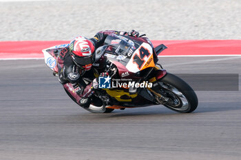 2024-09-21 - (14) Sam Lowes from United Kingdom of ELF Marc VDS Racing Team, rides Ducati Panigale V4R in action during the FIM Motul Superbike World Championship - Free practice session of Acerbis Italian Round at Cremona Circuit in San Martino del Lago on September 21, 2024, Cremona, Italy. - ACERBIS ITALIAN ROUND - FREE PRACTICE - SUPERBIKE - MOTORS