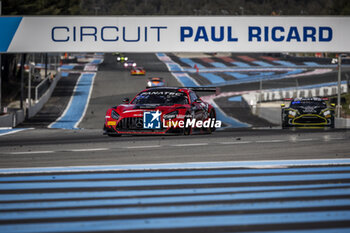 2024-04-06 - 03 BARTONE Anthony (usa), KELL James (gbr), METTLER Yannick (swi), GetSpeed, Mercedes-AMG GT3 Evo, action during the 1st round of the 2024 Fanatec GT World Challenge powered by AWS on the Circuit Paul Ricard, from April 5 to 7, 2024 in Le Castellet, France - AUTO - GT WORLD CHALLENGE 2024 - PAUL RICARD - GRAND TOURISM - MOTORS
