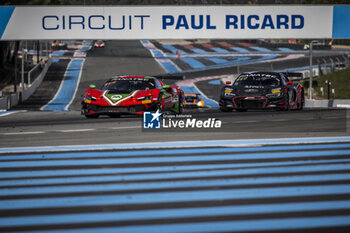 2024-04-06 - 52 MACHIELS Louis (bel), MACHIELS Jef (bel), BERTOLINI Andrea (ita), AF Corse, Ferrari 296 GT3, action during the 1st round of the 2024 Fanatec GT World Challenge powered by AWS on the Circuit Paul Ricard, from April 5 to 7, 2024 in Le Castellet, France - AUTO - GT WORLD CHALLENGE 2024 - PAUL RICARD - GRAND TOURISM - MOTORS
