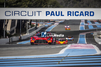 2024-04-06 - 03 BARTONE Anthony (usa), KELL James (gbr), METTLER Yannick (swi), GetSpeed, Mercedes-AMG GT3 Evo, action during the 1st round of the 2024 Fanatec GT World Challenge powered by AWS on the Circuit Paul Ricard, from April 5 to 7, 2024 in Le Castellet, France - AUTO - GT WORLD CHALLENGE 2024 - PAUL RICARD - GRAND TOURISM - MOTORS