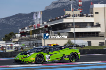 2024-04-06 - 63 BORTOLOTTI Mirko (ita), CAIROLI Matteo (ita), CALDARELLI Andrea (mco), Iron Lynx, Lamborghini GT3 Evo2, action during the 1st round of the 2024 Fanatec GT World Challenge powered by AWS on the Circuit Paul Ricard, from April 5 to 7, 2024 in Le Castellet, France - AUTO - GT WORLD CHALLENGE 2024 - PAUL RICARD - GRAND TOURISM - MOTORS