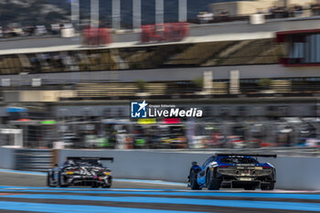 2024-04-06 - 08 ROSI Nicolo (swi), SCHIRO Niccolo (ita), FUMANELLI David (ita), Kessel Racing, Ferrari 296 GT3, action during the 1st round of the 2024 Fanatec GT World Challenge powered by AWS on the Circuit Paul Ricard, from April 5 to 7, 2024 in Le Castellet, France - AUTO - GT WORLD CHALLENGE 2024 - PAUL RICARD - GRAND TOURISM - MOTORS