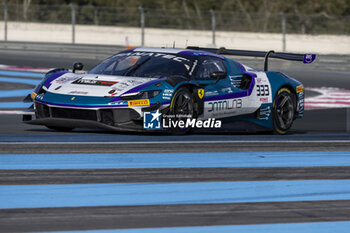 2024-04-06 - 333 HOOK Christian (ges), FERNANDEZ LASER Felipe (ger), PEREL David (zaf), Rinaldi Racing, Ferrari 296 GT3, action during the 1st round of the 2024 Fanatec GT World Challenge powered by AWS on the Circuit Paul Ricard, from April 5 to 7, 2024 in Le Castellet, France - AUTO - GT WORLD CHALLENGE 2024 - PAUL RICARD - GRAND TOURISM - MOTORS