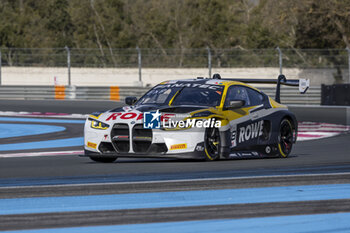 2024-04-06 - 98 WITTMANN Marco (ger), YELLOLY Nick (gbr), ENG Philipp (aut), Rowe Racing, BMW M4 GT3, action during the 1st round of the 2024 Fanatec GT World Challenge powered by AWS on the Circuit Paul Ricard, from April 5 to 7, 2024 in Le Castellet, France - AUTO - GT WORLD CHALLENGE 2024 - PAUL RICARD - GRAND TOURISM - MOTORS