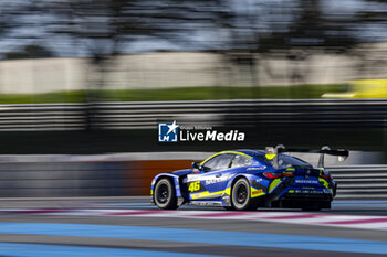 2024-04-06 - 46 MARCIELLO Raffaele (swi), MARTIN Maxime (bel), ROSSI Valentino (ita), Team WRT BMW M4 GT3, action during the 1st round of the 2024 Fanatec GT World Challenge powered by AWS on the Circuit Paul Ricard, from April 5 to 7, 2024 in Le Castellet, France - AUTO - GT WORLD CHALLENGE 2024 - PAUL RICARD - GRAND TOURISM - MOTORS