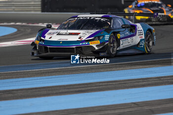 2024-04-06 - 333 HOOK Christian (ges), FERNANDEZ LASER Felipe (ger), PEREL David (zaf), Rinaldi Racing, Ferrari 296 GT3, action during the 1st round of the 2024 Fanatec GT World Challenge powered by AWS on the Circuit Paul Ricard, from April 5 to 7, 2024 in Le Castellet, France - AUTO - GT WORLD CHALLENGE 2024 - PAUL RICARD - GRAND TOURISM - MOTORS