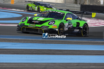 2024-04-06 - 54 SAGER Philipp (aut), DIENST Marvin (ger), MOURA DE OLIVEIRA Guilherme (prt), Dinamic GT, Porsche 911 GT3 R (992), action during the 1st round of the 2024 Fanatec GT World Challenge powered by AWS on the Circuit Paul Ricard, from April 5 to 7, 2024 in Le Castellet, France - AUTO - GT WORLD CHALLENGE 2024 - PAUL RICARD - GRAND TOURISM - MOTORS