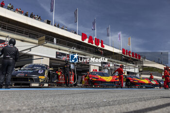 2024-04-06 - Ambiance pitlane, during the 1st round of the 2024 Fanatec GT World Challenge powered by AWS on the Circuit Paul Ricard, from April 5 to 7, 2024 in Le Castellet, France - AUTO - GT WORLD CHALLENGE 2024 - PAUL RICARD - GRAND TOURISM - MOTORS