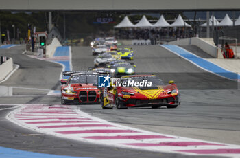 2024-04-07 - 51 PIER GUIDI Alessandro (ita), RIGON Davide (ita), ROVERA Alessio (ita), AF Corse - Francorchamps Motors, Ferrari 296 GT3, action during the 1st round of the 2024 Fanatec GT World Challenge powered by AWS on the Circuit Paul Ricard, from April 5 to 7, 2024 in Le Castellet, France - AUTO - GT WORLD CHALLENGE 2024 - PAUL RICARD - GRAND TOURISM - MOTORS