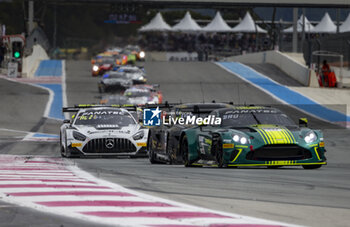 2024-04-07 - 07 THIIM Nicki (dnk), DRUDI Mattia (mco), SORENSEN Marco (dnk), Comotoyou Racing, Aston Martin Vantage AMR GT3 Evo, action during the 1st round of the 2024 Fanatec GT World Challenge powered by AWS on the Circuit Paul Ricard, from April 5 to 7, 2024 in Le Castellet, France - AUTO - GT WORLD CHALLENGE 2024 - PAUL RICARD - GRAND TOURISM - MOTORS