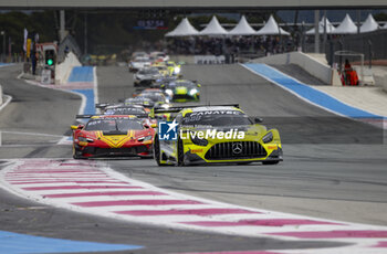 2024-04-07 - 02 GOUNON Jules (and), SCHILLER Fabian (ger), STOLZ Luca (ger), Mercedes AMG Team GetSpeed, Mercedes-AMG GT3 Evo, action during the 1st round of the 2024 Fanatec GT World Challenge powered by AWS on the Circuit Paul Ricard, from April 5 to 7, 2024 in Le Castellet, France - AUTO - GT WORLD CHALLENGE 2024 - PAUL RICARD - GRAND TOURISM - MOTORS
