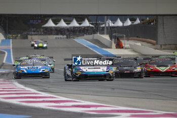 2024-04-07 - 333 HOOK Christian (ges), FERNANDEZ LASER Felipe (ger), PEREL David (zaf), Rinaldi Racing, Ferrari 296 GT3, action during the 1st round of the 2024 Fanatec GT World Challenge powered by AWS on the Circuit Paul Ricard, from April 5 to 7, 2024 in Le Castellet, France - AUTO - GT WORLD CHALLENGE 2024 - PAUL RICARD - GRAND TOURISM - MOTORS