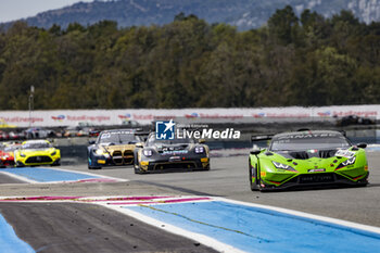 2024-04-07 - 63 BORTOLOTTI Mirko (ita), CAIROLI Matteo (ita), CALDARELLI Andrea (mco), Iron Lynx, Lamborghini GT3 Evo2, action during the 1st round of the 2024 Fanatec GT World Challenge powered by AWS on the Circuit Paul Ricard, from April 5 to 7, 2024 in Le Castellet, France - AUTO - GT WORLD CHALLENGE 2024 - PAUL RICARD - GRAND TOURISM - MOTORS
