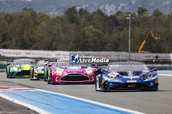 2024-04-07 - 163 ENGELHART Christian (ger), PERERA Franck (fra), MAPELLI Marco (ita), GRT - Grasser Racing Team, Lamborghini GT3 Evo, action during the 1st round of the 2024 Fanatec GT World Challenge powered by AWS on the Circuit Paul Ricard, from April 5 to 7, 2024 in Le Castellet, France - AUTO - GT WORLD CHALLENGE 2024 - PAUL RICARD - GRAND TOURISM - MOTORS
