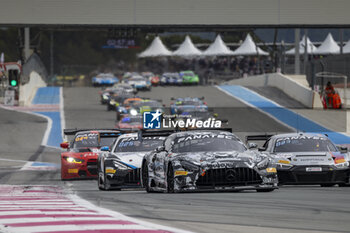 2024-04-07 - 90 PEREZ COMPANC Ezequiel (arg), ASSENHEIMER Patrick (ger), TBA, Madpanda Motorsport, Mercedes-AMG GT3 Evo, action during the 1st round of the 2024 Fanatec GT World Challenge powered by AWS on the Circuit Paul Ricard, from April 5 to 7, 2024 in Le Castellet, France - AUTO - GT WORLD CHALLENGE 2024 - PAUL RICARD - GRAND TOURISM - MOTORS