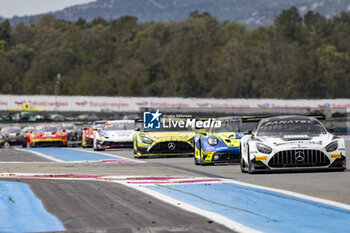 2024-04-07 - 77 MAINI Arjun (ind), OWEGA Jusuf (ger), BERETTA Michele (ita), Haupt Racing Team, Mercedes-AMG GT3 Evo, action during the 1st round of the 2024 Fanatec GT World Challenge powered by AWS on the Circuit Paul Ricard, from April 5 to 7, 2024 in Le Castellet, France - AUTO - GT WORLD CHALLENGE 2024 - PAUL RICARD - GRAND TOURISM - MOTORS