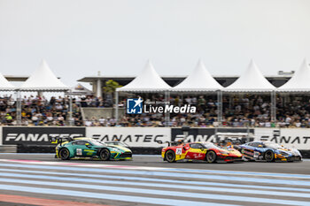 2024-04-07 - 71 NEUBAUER Thomas (fra), ABRIL Vincent (fra), VIDALES David (spa), AF Corse - Francorchamps Motors, Ferrari 296 GT3, action during the 1st round of the 2024 Fanatec GT World Challenge powered by AWS on the Circuit Paul Ricard, from April 5 to 7, 2024 in Le Castellet, France - AUTO - GT WORLD CHALLENGE 2024 - PAUL RICARD - GRAND TOURISM - MOTORS