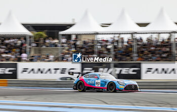 2024-04-07 - 60 KODRIC Martin (hrv), AL-KHALIFA Isa (bhr), WILLIAMS Lewis (gbr), 2 Seas Motorsport, Mercedes-AMG GT3 Evo, action during the 1st round of the 2024 Fanatec GT World Challenge powered by AWS on the Circuit Paul Ricard, from April 5 to 7, 2024 in Le Castellet, France - AUTO - GT WORLD CHALLENGE 2024 - PAUL RICARD - GRAND TOURISM - MOTORS