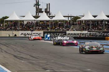 2024-04-07 - 78 BECHTOLSHEIMER Till (usa), DOQUIN Antoine (fra), MITCHELL Sandy (gbr), Barwell Motorsport, Lamborghini Huracan GT3 Evo 2, action during the 1st round of the 2024 Fanatec GT World Challenge powered by AWS on the Circuit Paul Ricard, from April 5 to 7, 2024 in Le Castellet, France - AUTO - GT WORLD CHALLENGE 2024 - PAUL RICARD - GRAND TOURISM - MOTORS