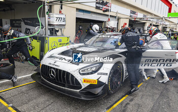 2024-04-07 - 777 AL ZUBAIR Al Faisal (omn), BAUMANN Dominik (aut), GRENIER Mikael (can), Almanac Racing by GetSpeed, Merecedes-AMG GT3 Eco, action during the 1st round of the 2024 Fanatec GT World Challenge powered by AWS on the Circuit Paul Ricard, from April 5 to 7, 2024 in Le Castellet, France - AUTO - GT WORLD CHALLENGE 2024 - PAUL RICARD - GRAND TOURISM - MOTORS