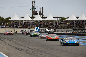 2024-04-07 - 08 ROSI Nicolo (swi), SCHIRO Niccolo (ita), FUMANELLI David (ita), Kessel Racing, Ferrari 296 GT3, action during the 1st round of the 2024 Fanatec GT World Challenge powered by AWS on the Circuit Paul Ricard, from April 5 to 7, 2024 in Le Castellet, France - AUTO - GT WORLD CHALLENGE 2024 - PAUL RICARD - GRAND TOURISM - MOTORS