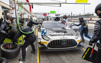 2024-04-07 - 777 AL ZUBAIR Al Faisal (omn), BAUMANN Dominik (aut), GRENIER Mikael (can), Almanac Racing by GetSpeed, Merecedes-AMG GT3 Eco, action during the 1st round of the 2024 Fanatec GT World Challenge powered by AWS on the Circuit Paul Ricard, from April 5 to 7, 2024 in Le Castellet, France - AUTO - GT WORLD CHALLENGE 2024 - PAUL RICARD - GRAND TOURISM - MOTORS