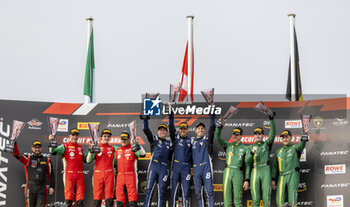 2024-04-07 - 08 ROSI Nicolo (swi), SCHIRO Niccolo (ita), FUMANELLI David (ita), Kessel Racing, Ferrari 296 GT3, 11 TBA, TBA, TBA, Comotoyou Racing, Aston Martin Vantage AMR GT3 Evo, during the 1st round of the 2024 Fanatec GT World Challenge powered by AWS on the Circuit Paul Ricard, from April 5 to 7, 2024 in Le Castellet, France - AUTO - GT WORLD CHALLENGE 2024 - PAUL RICARD - GRAND TOURISM - MOTORS