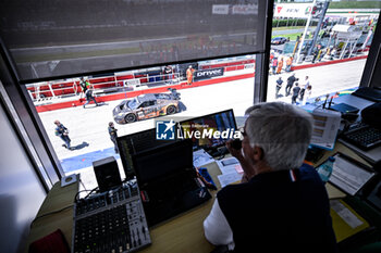 2024-05-18 - #99 Ricardo Feller, Alex Aka Of The Team Tresor Attempto Racing, Audi R8 Lms Gt3 Evo II, Pit Lane, Fanatec GT World Challange Misano 2024 , 18 May , In Misano , Italy - FANATEC GT WORLD CHALLANGE MISANO 2024 - GRAND TOURISM - MOTORS