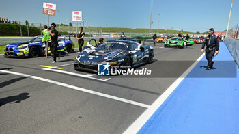 2024-05-18 - Starting Grid in Misano World Circuit Marco Simoncelli, During Fanatec GT World Challange Misano 2024 , 18 May , In Misano , Italy - FANATEC GT WORLD CHALLANGE MISANO 2024 - GRAND TOURISM - MOTORS