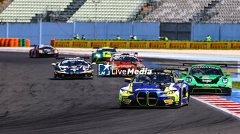 2024-05-18 - #46 Maxime Martin, Valentino Rossi Of The Team Wrt, Bmw M4 Gt3, They Face Race1 During Fanatec GT World Challange Misano 2024 , 18 May , In Misano , Italy - FANATEC GT WORLD CHALLANGE MISANO 2024 - GRAND TOURISM - MOTORS