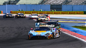 2024-05-18 - #159 Benjamin Goethe, Tom Gamble Of The Team Garage 59, Mclaren 720S Gt3 Evo, They Face Race1 During Fanatec GT World Challange Misano 2024 , 18 May , In Misano , Italy - FANATEC GT WORLD CHALLANGE MISANO 2024 - GRAND TOURISM - MOTORS