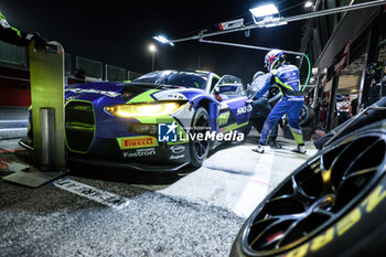 2024-05-18 - #46 Maxime Martin, Valentino Rossi Of The Team Wrt, Bmw M4 Gt3,They Face Pit Stop In Race 2 During Fanatec GT World Challange Misano 2024 ,18 May , In Misano , Italy - FANATEC GT WORLD CHALLANGE MISANO 2024 - GRAND TOURISM - MOTORS