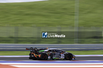 2024-05-17 - 78 BECHTOLSHEIMER Till (usa), DOQUIN Antoine (fra), MITCHELL Sandy (gbr), Barwell Motorsport, Lamborghini Huracan GT3 Evo 2, action during the 3rd round of the 2024 GT World Challenge Sprint Cup on the Misano World Circuit Marco Simoncelli, from May 17 to 19, 2024 in Misano Adriatico, Italy - AUTO - GT WORD SPRINT CUP MISANO 2024 - GRAND TOURISM - MOTORS