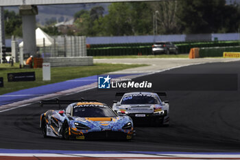 2024-05-17 - 188 RAMOS Miguel (por), PRETTE Louis (mco), SMALLEY Adam (gbr), Garage 59, McLaren 720S GT3 Evo, action during the 3rd round of the 2024 GT World Challenge Sprint Cup on the Misano World Circuit Marco Simoncelli, from May 17 to 19, 2024 in Misano Adriatico, Italy - AUTO - GT WORD SPRINT CUP MISANO 2024 - GRAND TOURISM - MOTORS